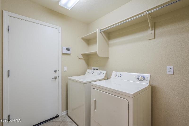 large inside laundry room