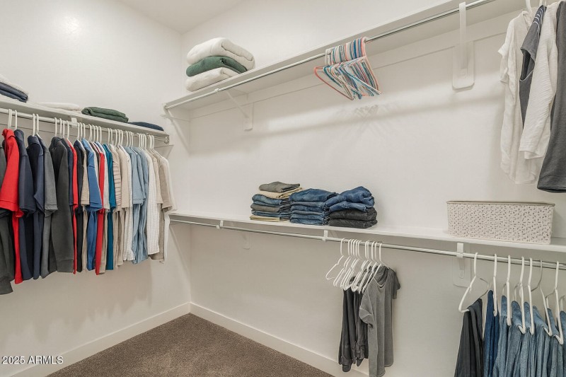 Large Walk in Closet at Primary Bedroom