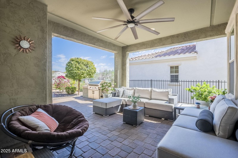 Extended Covered Back Patio
