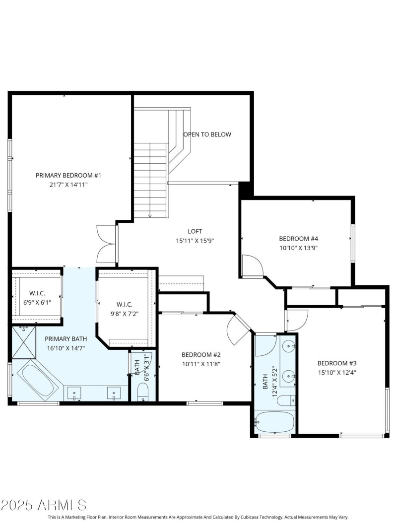 Floor Plan Upstairs