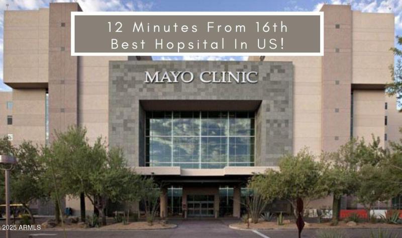 12 Minutes From 16th Best Hospital In US
