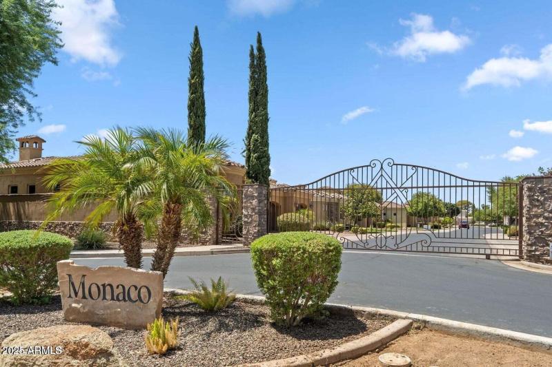 MONACO ENTRANCE GATE