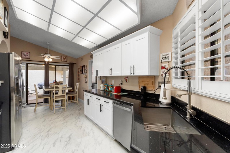 KITCHEN WITH WINDOW OVER SINK