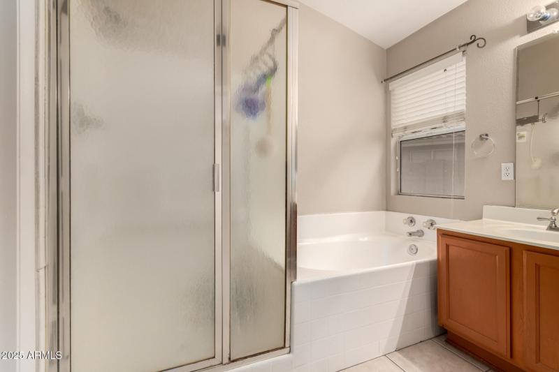 Soaker Tub and Shower