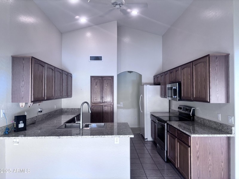 Kitchen View From Bay Window Dining