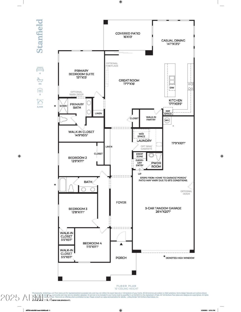 Stanfield Floorplan
