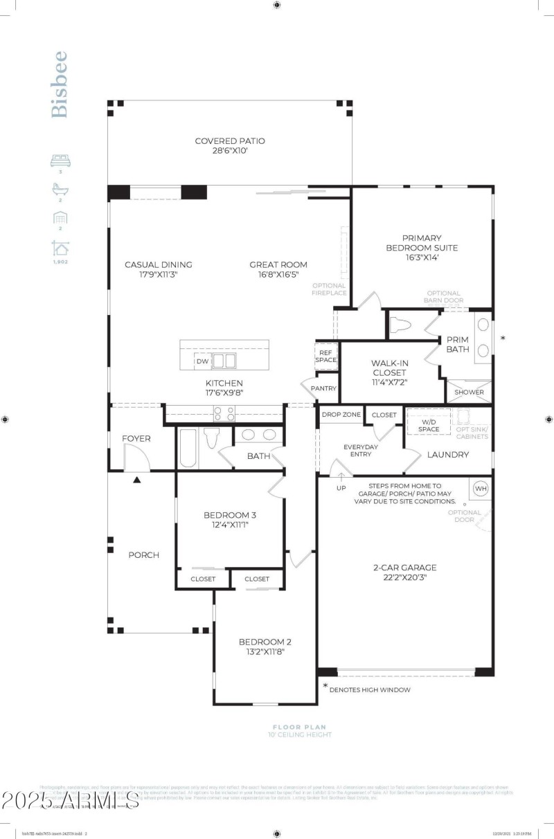 Bisbee Floorplan