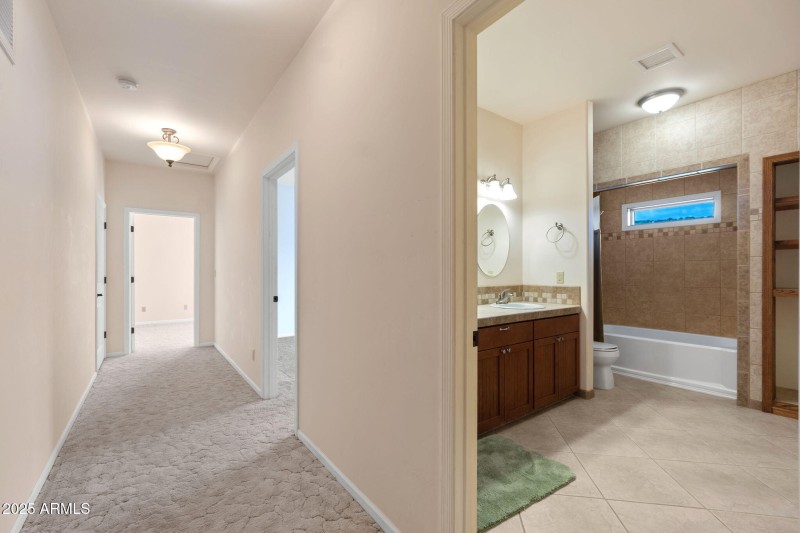 Hall towards upstairs bedrooms