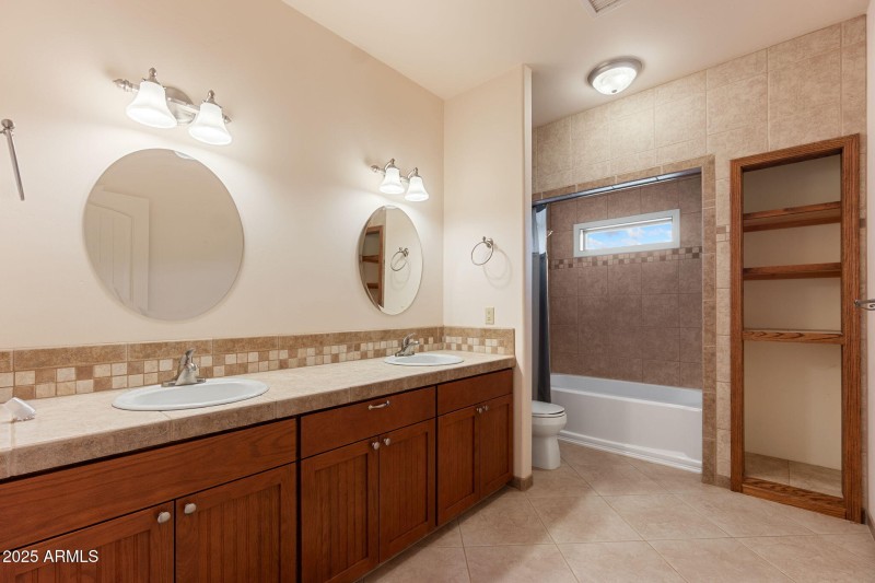 Full bathroom upstairs