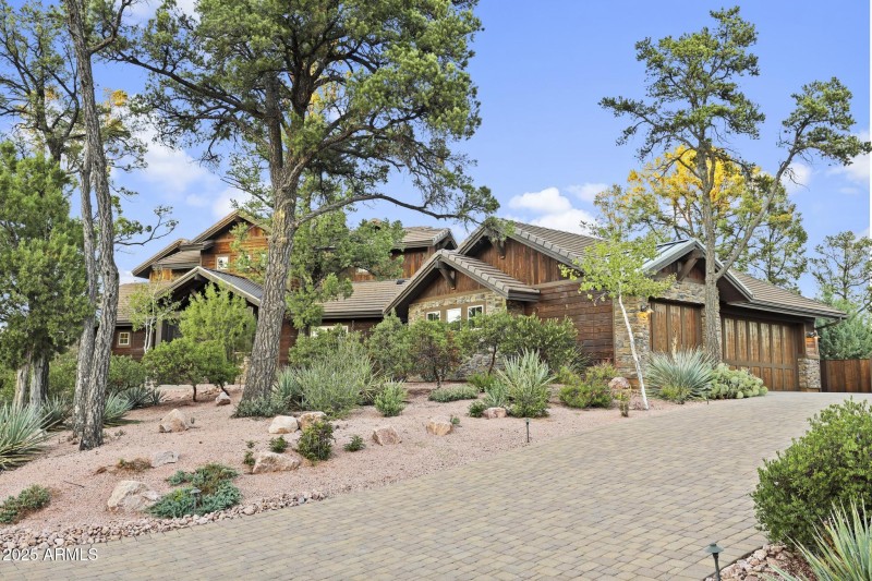 Street Driveway View