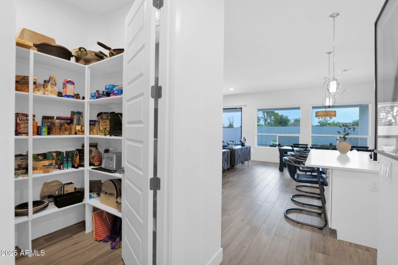 Large kitchen pantry