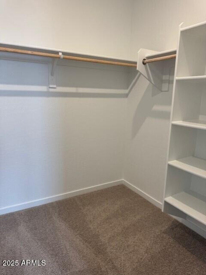 Primary closet