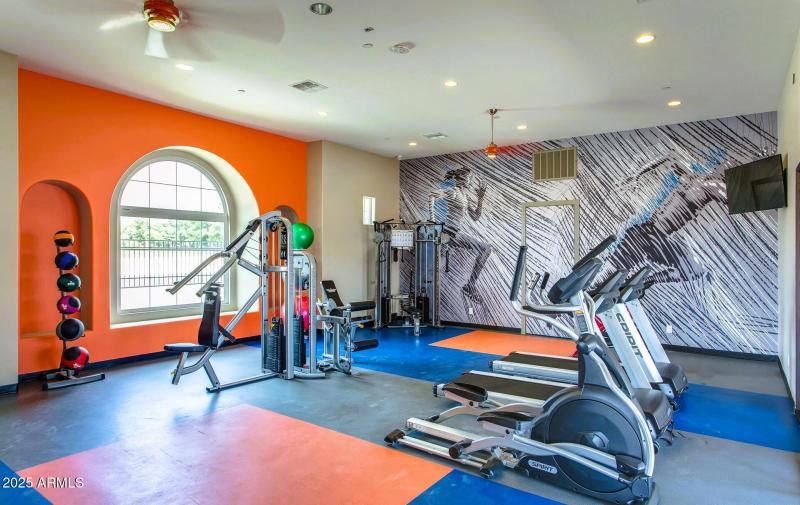 Workout gym at Cachet at Wigwam