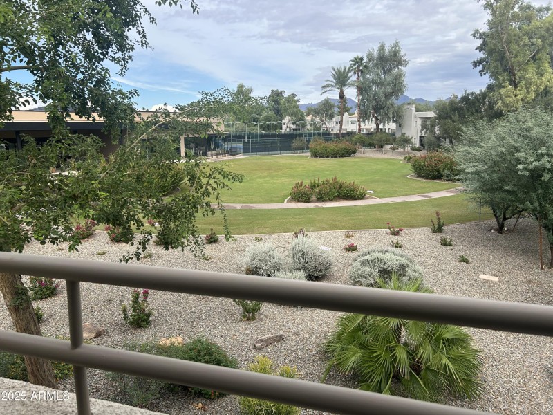 VIEW FROM DINING AREA