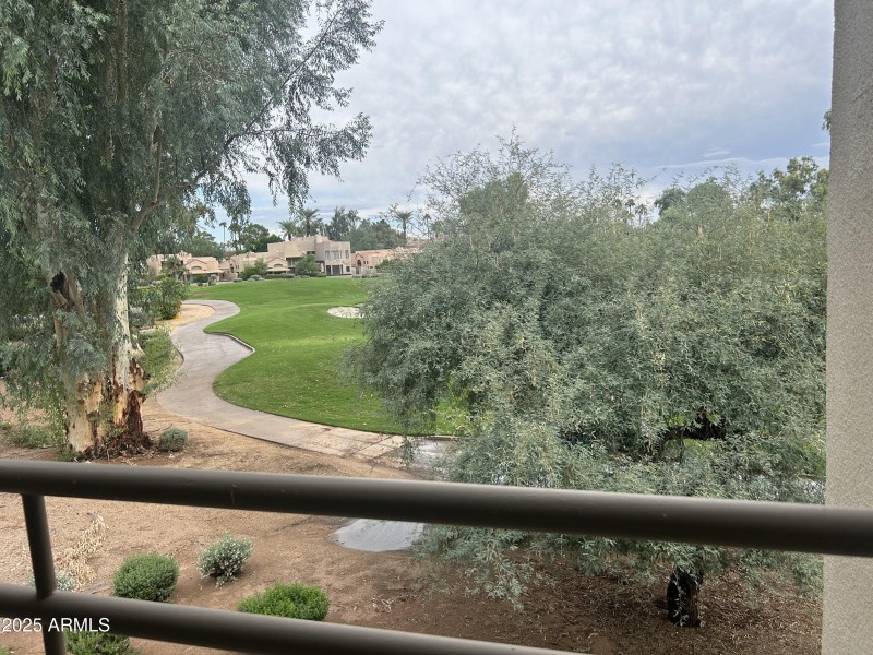GOLF VIEWS FROM MASTER DECK