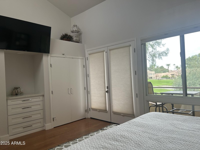 ACCESS OUT TO PATIO FROM MASTER