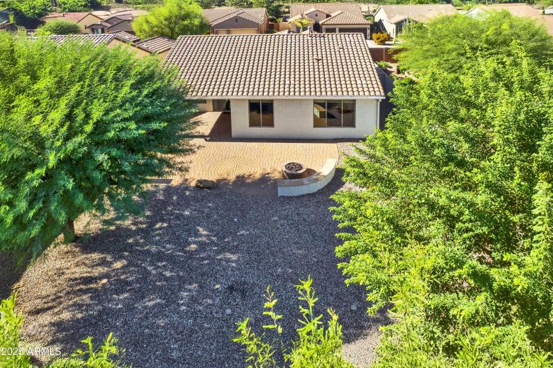 Shady Backyard Overhead