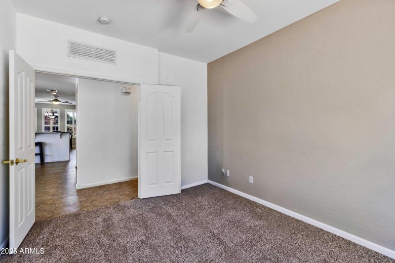 Den with Double Doors