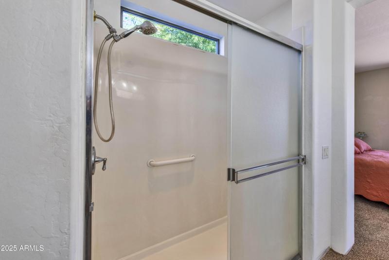 Free Standing Shower at Owner's Bath