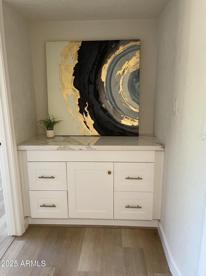 Hall storage cabinet