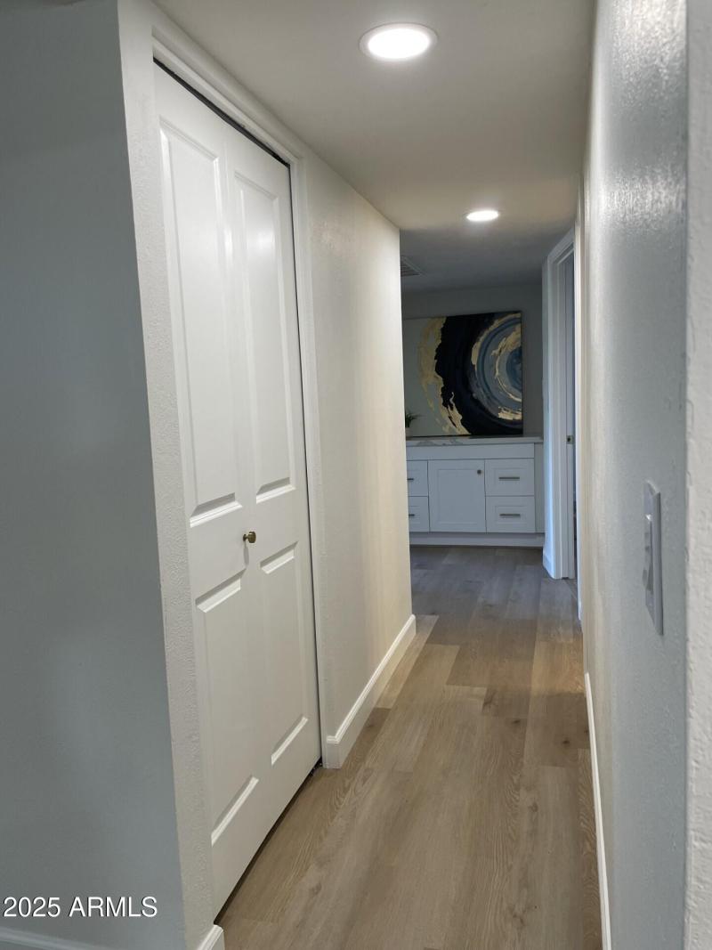 Hall leading to other bedrooms