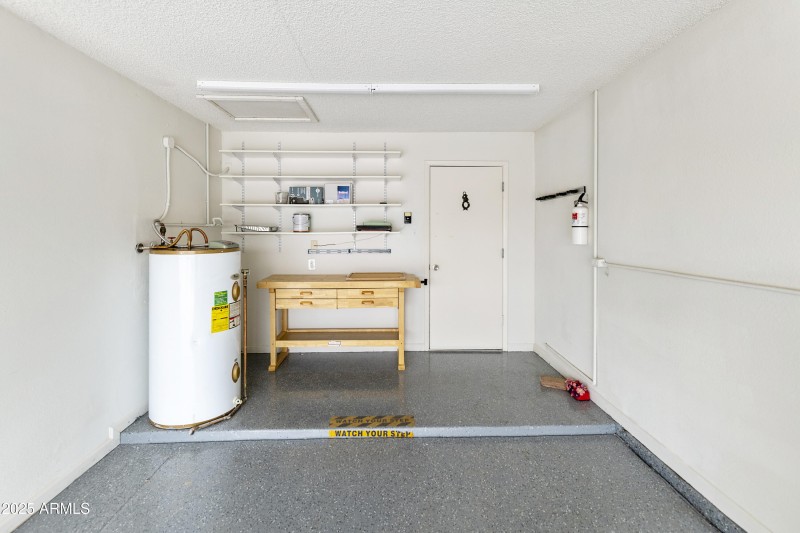 Garage entry to home