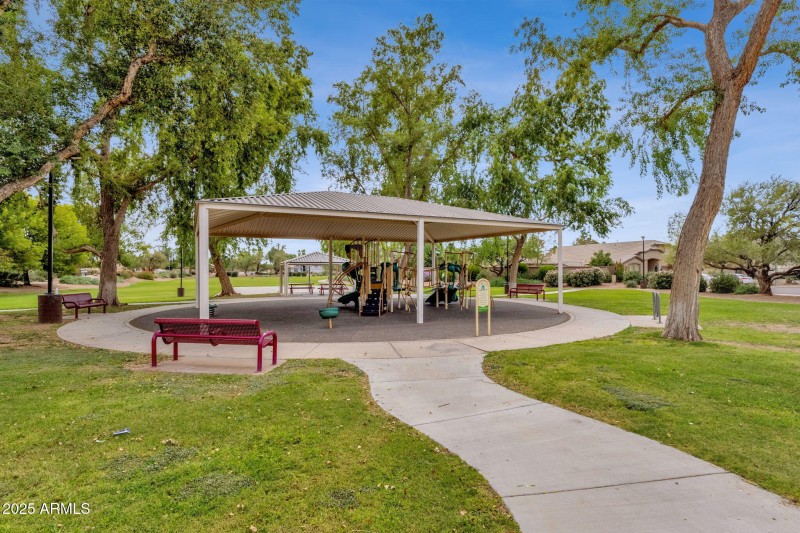 Community covered Play area