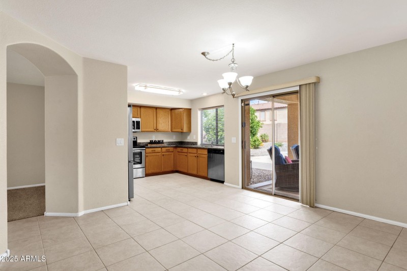 Kitchen to Backyard Oasis