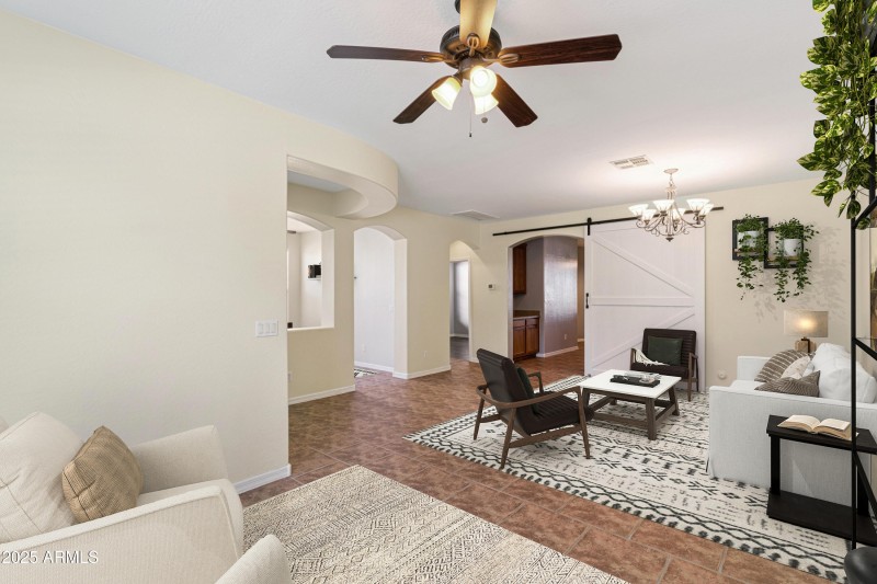 Virtually Staged Furnishings and Paint