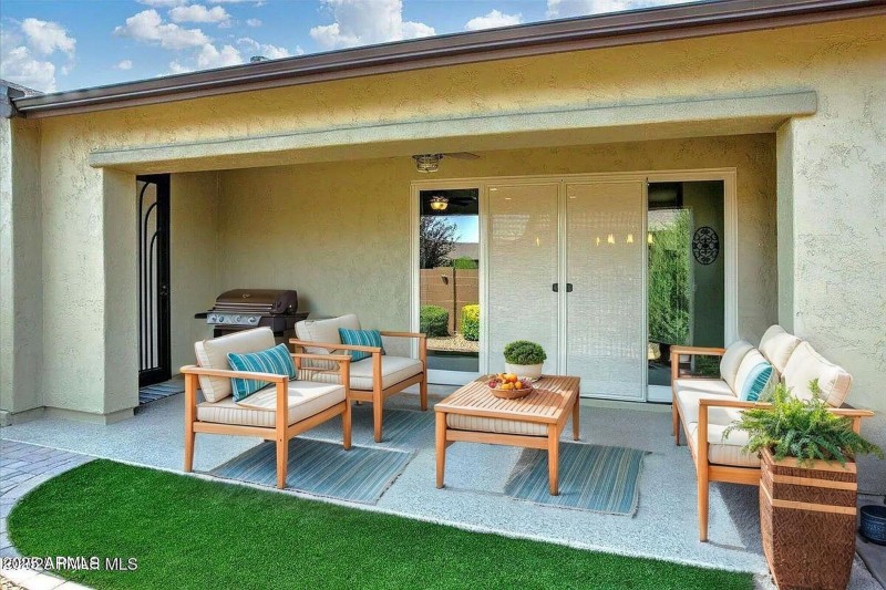 Patio Virtual Staged
