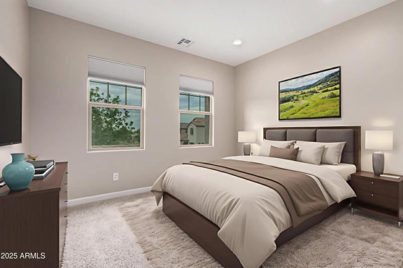 Oversized Secondary Bedrooms