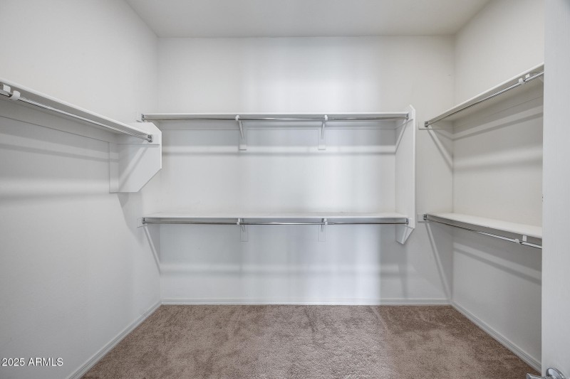 Primary Walk In Closet