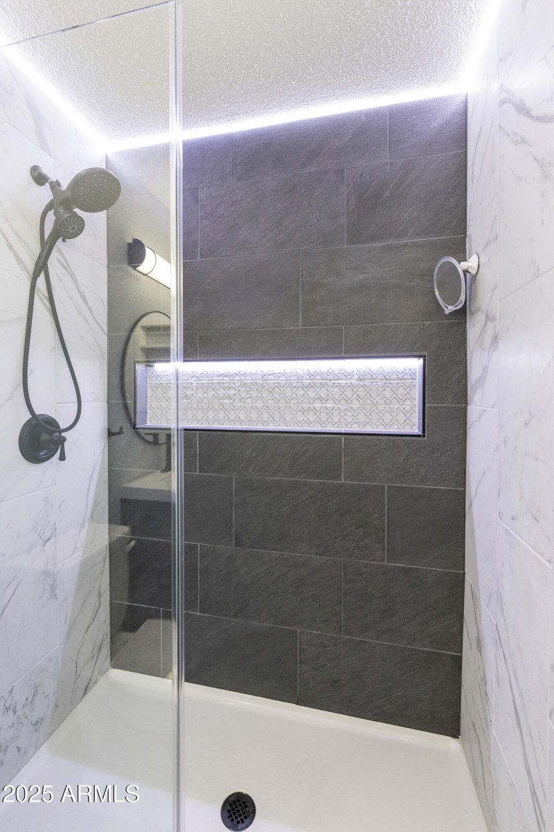Beautiful Tiled Walk-In Shower