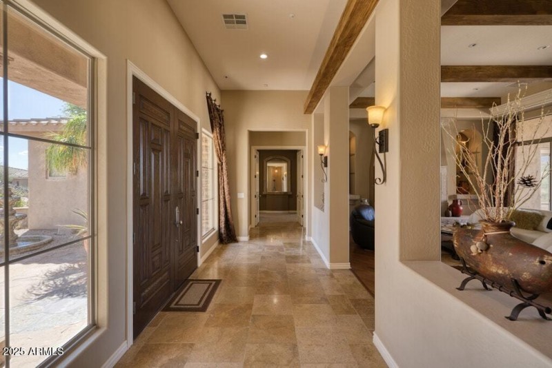 Foyer as you enter front door