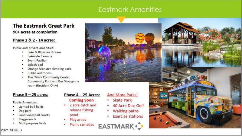 Eastmark Amenities