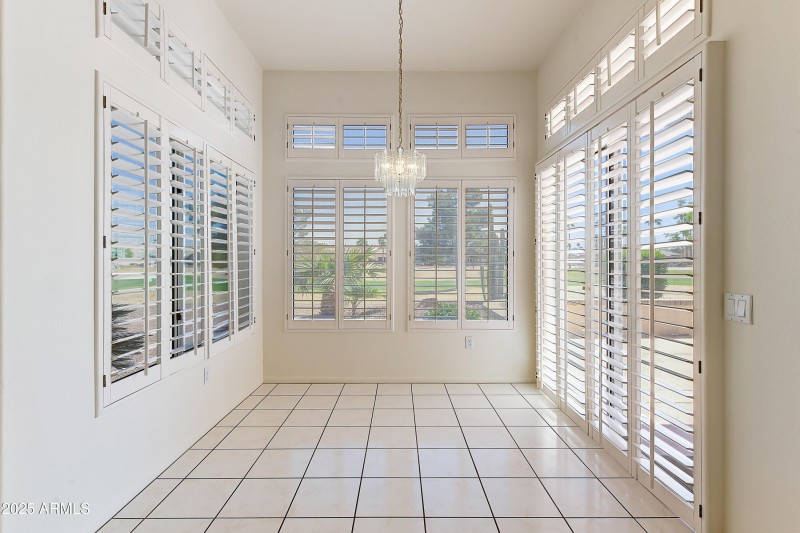 Family Room with Golf Views