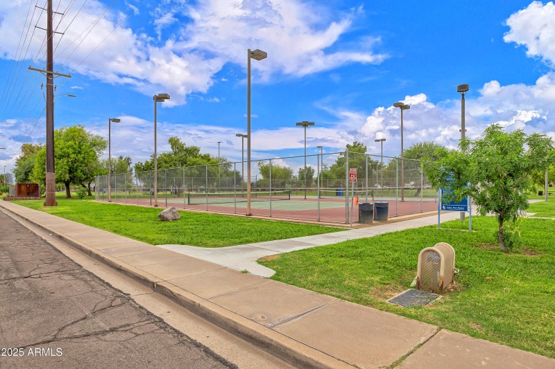 Tennis or Pickle Ball courts next door
