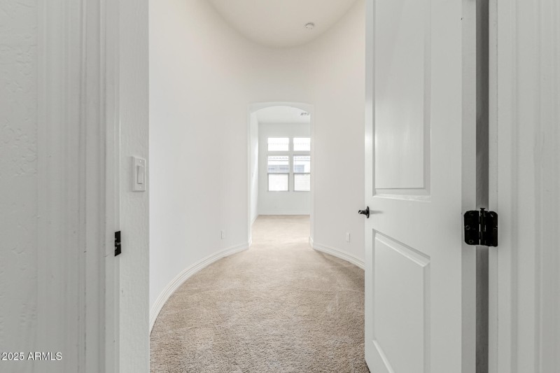 entry to primary bedroom