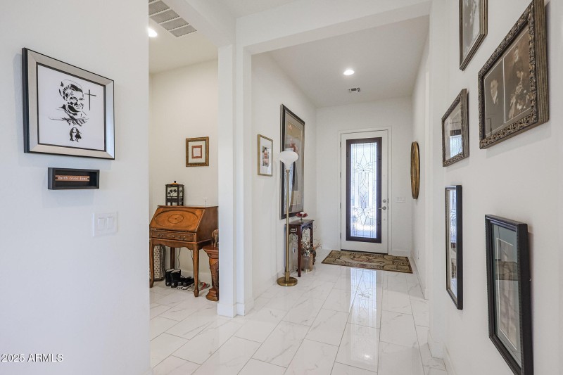 Glass Inset Front Door