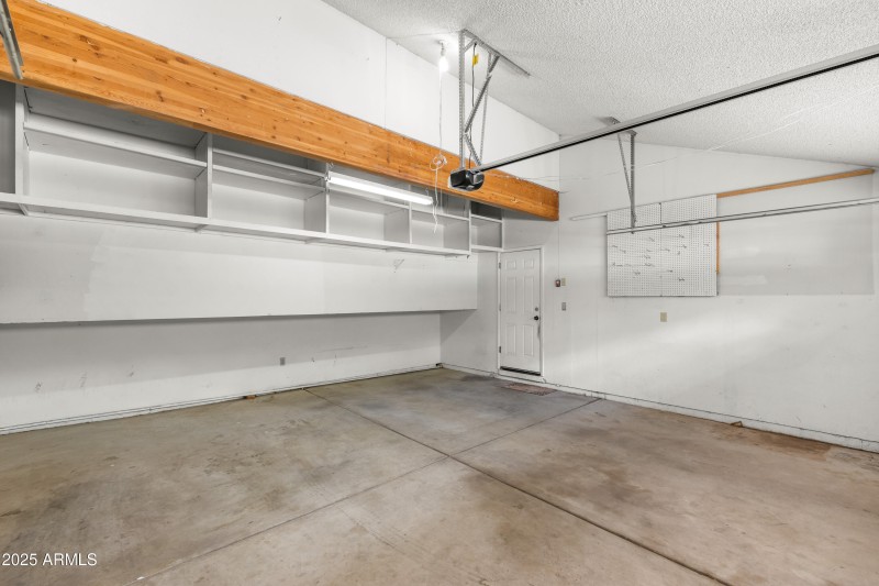 Attached Garage W/ Storage