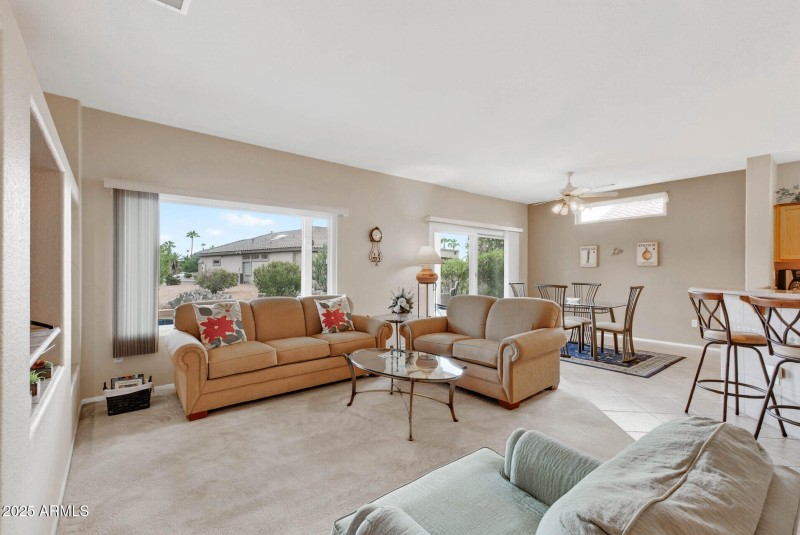 Great Room toward dining area