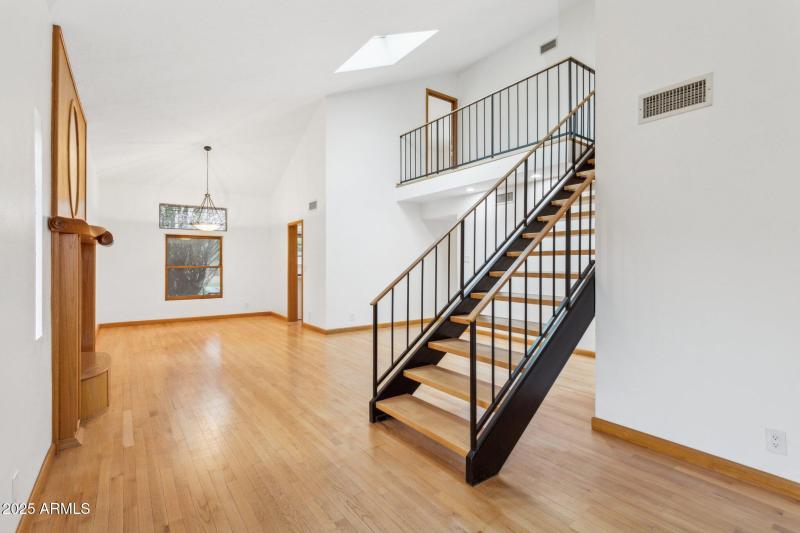High Ceilings in Living Room