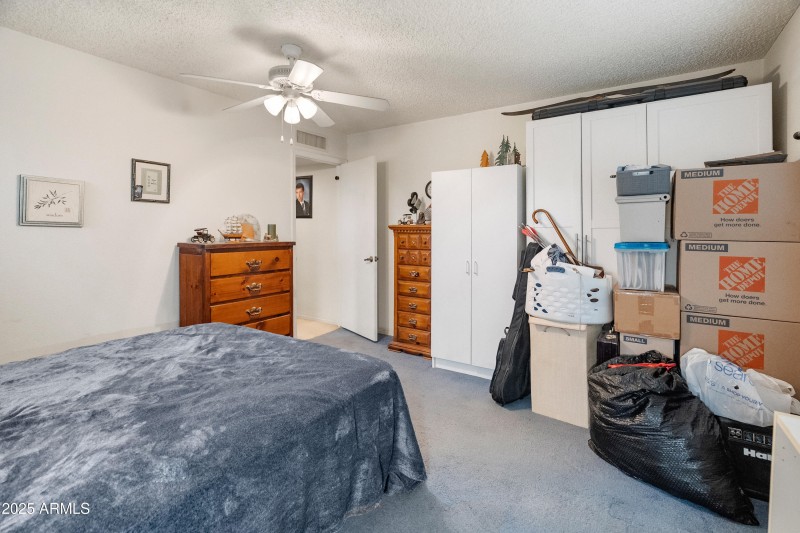 Bedroom 4 facing closet