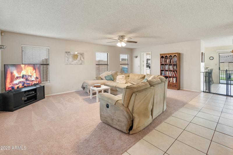 Living Room facing kitchen