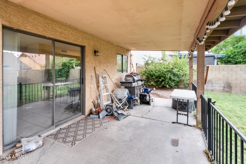 Backyard Covered Patio