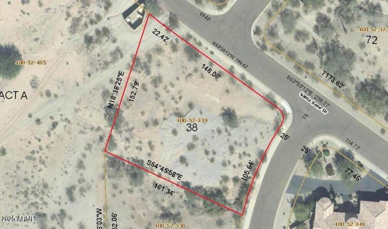 11222 S Wilson Lane Goodyear Lot Aerial