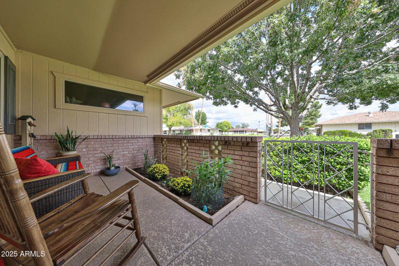 Charming Private Patio