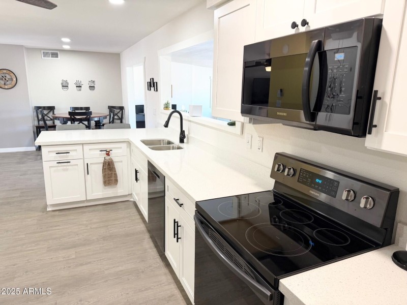 Black Stainless Appliances