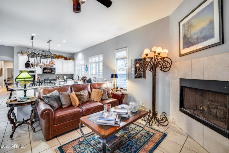 Great Room & Fireplace