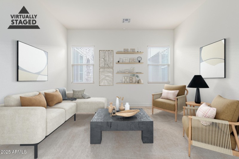 1st bonus room staged